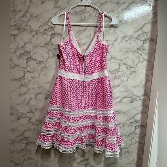 Bardot Camille Twist-Front Eyelet Dress - Picture 7 of 12